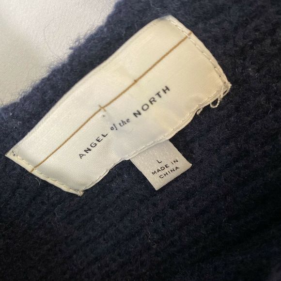 Anthropologie Angel Of The North Wool sweater L - Picture 5 of 8